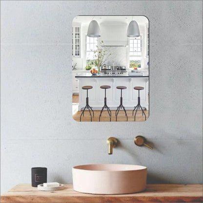 Square Shape Mirror (Pack of 2)