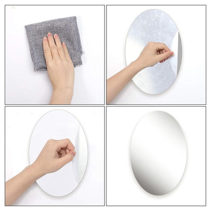 Square Shape Mirror (Pack of 2)