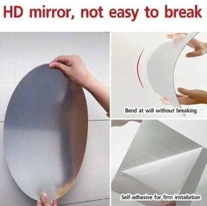 Square Shape Mirror (Pack of 2)