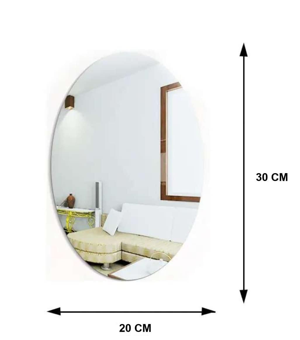 Square Shape Mirror (Pack of 2)