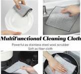 Non-Scratch Wire Dish Cloth & 2 Gap Cleaning Brush ( pack of 7 )