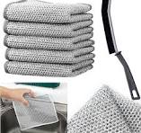 Non-Scratch Wire Dish Cloth & 2 Gap Cleaning Brush ( pack of 7 )