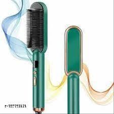 Hair Straightener Comb Brush