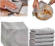 Non-Scratch Wire Dish Cloth & 2 Gap Cleaning Brush ( pack of 7 )